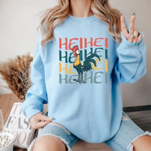 Moana Heihei Hoodie, Disney Heihei Character, Disneyland Trip Sweatshirt, Heihei Hoodie, Disneyland Hoodie, Disney Birthday Gift, Moana image 5