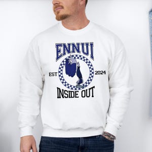 Inside Out Ennui Hoodie, Disney Ennui Character, Disneyland Trip Sweatshirt, Ennui Hoodie, Disneyland Hoodie, Disney Birthday Gift, Inside image 4