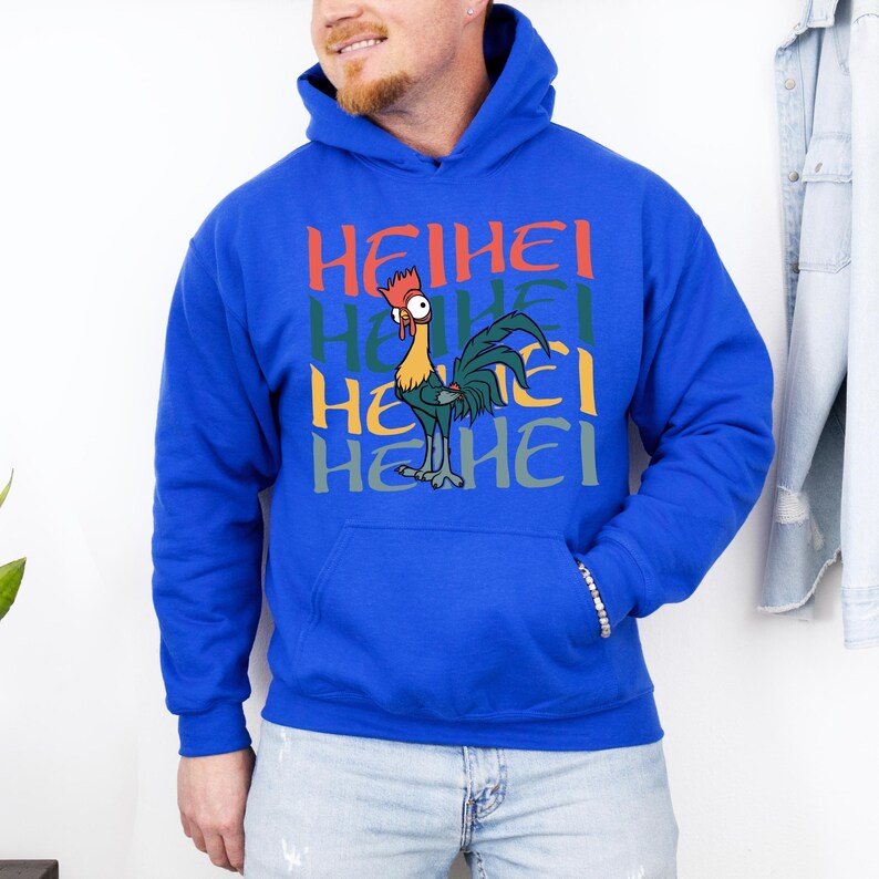Moana Heihei Hoodie, Disney Heihei Character, Disneyland Trip Sweatshirt, Heihei Hoodie, Disneyland Hoodie, Disney Birthday Gift, Moana image 6