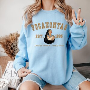 Princesses Pocahontas Hoodie, Disney Pocahontas Character, Disneyland Trip Sweatshirt, Pocahontas Hoodie, Disneyland Hoodie, Disney Birthday 画像 5