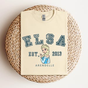 Princesses Elsa T-shirt, Disney Elsa Character, Disneyland Trip Tshirt, Elsa Tee, Disneyland T-shirt, Disney Birthday Gift, DisneyPrincesses image 1