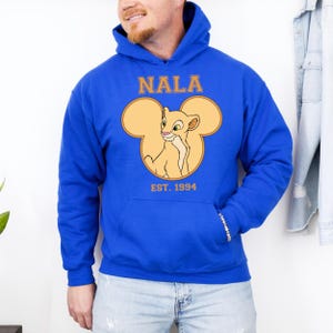 Lion King Nala Hoodie, Disney Nala Character, Disneyland Trip Sweatshirt, Nala Hoodie, Disneyland Hoodie, Disney Birthday Gift, Lion King Bild 6