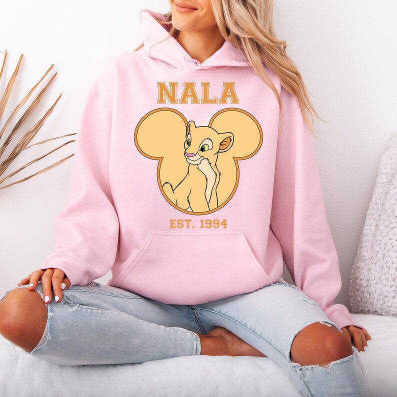 Lion King Nala Hoodie, Disney Nala Character, Disneyland Trip Sweatshirt, Nala Hoodie, Disneyland Hoodie, Disney Birthday Gift, Lion King Bild 2
