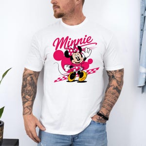 Mickey Mouse Minnie T-shirt, Disney Minnie Character, Disneyland Trip Tshirt, MInnie Mouse Tee, Disneyland T-shirt, Disney Birthday Gift immagine 4
