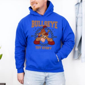 Toy Story Bullseye Hoodie, Disney Bullseye Character, Disneyland Trip Sweatshirt, Bullseye Hoodie, Disneyland Hoodie, Disney Birthday Gift image 6