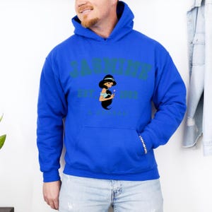 Princesses Jasmine Hoodie, Disney Jasmine Character, Disneyland Trip Sweatshirt, Jasmine Hoodie, Disneyland Hoodie, Disney Birthday Gift, image 6