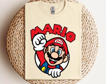 Super Mario T-shirt, Disney Mario Character, Disneyland Trip Tshirt, Mario Tee, Disneyland T-shirt, Disney Birthday Gift, Super Mario