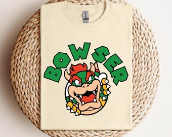 Super Mario Bowser T-shirt, Disney Bowser Character, Disneyland Trip Tshirt, Bowser Tee, Disneyland T-shirt, Disney Birthday Gift, Mario