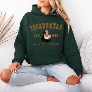 Princesses Pocahontas Hoodie, Disney Pocahontas Character, Disneyland Trip Sweatshirt, Pocahontas Hoodie, Disneyland Hoodie, Disney Birthday 画像 3