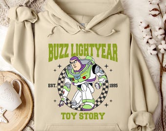 Toy Story Buzz Lightyear Hoodie, Disney Buzz Character, Disneyland Trip Sweatshirt, Lightyear Hoodie, Disneyland Hoodie, Disney BirthdayGift