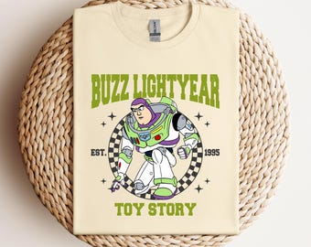 Toy Story Buzz Lightyear T-shirt, Disney Buzz Character, Disneyland Trip Tshirt, Lightyear Tee, Disneyland T-shirt, Disney Birthday Gift