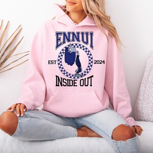 Inside Out Ennui Hoodie, Disney Ennui Character, Disneyland Trip Sweatshirt, Ennui Hoodie, Disneyland Hoodie, Disney Birthday Gift, Inside image 2