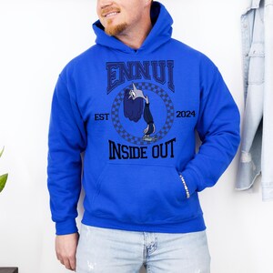 Inside Out Ennui Hoodie, Disney Ennui Character, Disneyland Trip Sweatshirt, Ennui Hoodie, Disneyland Hoodie, Disney Birthday Gift, Inside image 6