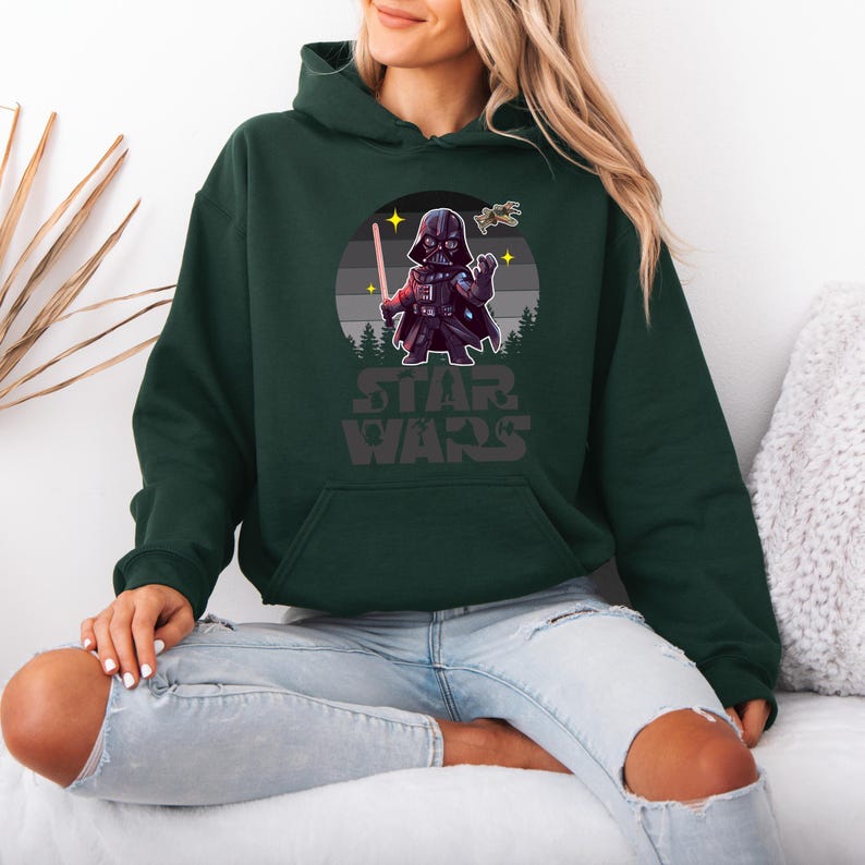 Star Wars Darth Vader Hoodie, Disney Darth Vader Character, Disneyland Trip Sweatshirt, Darth Vader Hoodie, Disneyland Hoodie, Disney Gift image 3