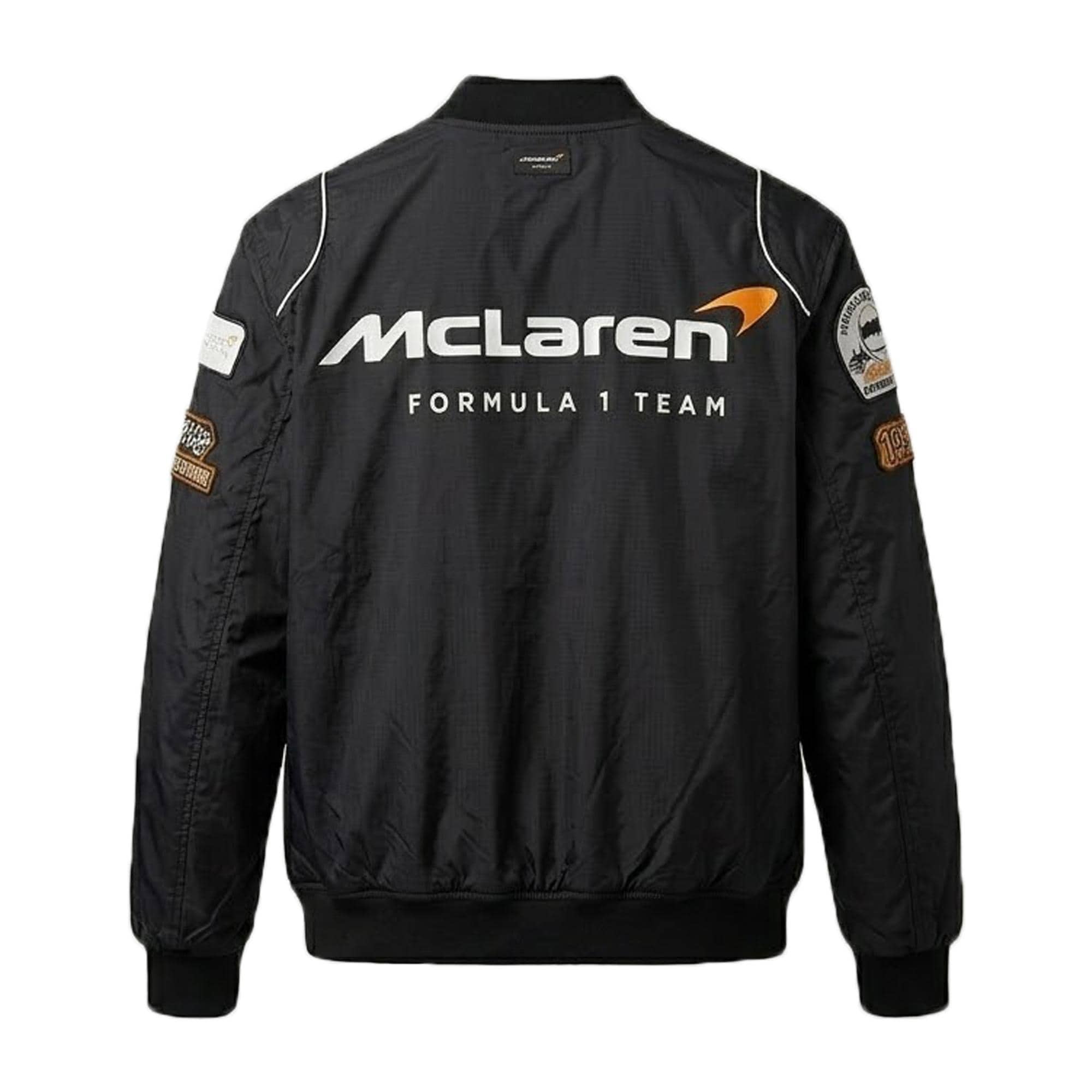 Mclaren GT ウォームアップジャケット ブラック F1 レーシング M Black Mclaren Racing Bomber Jacket - Motorsport Fan Apparel - Etsy