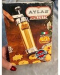 Vintage Marcato Atlas Biscuits Cookie Press Set 20 Discs Made in Italy