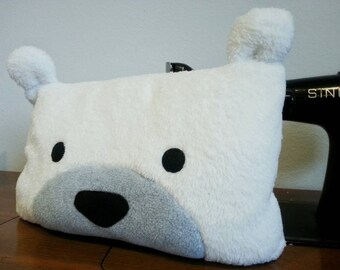 polar bear pillow pet