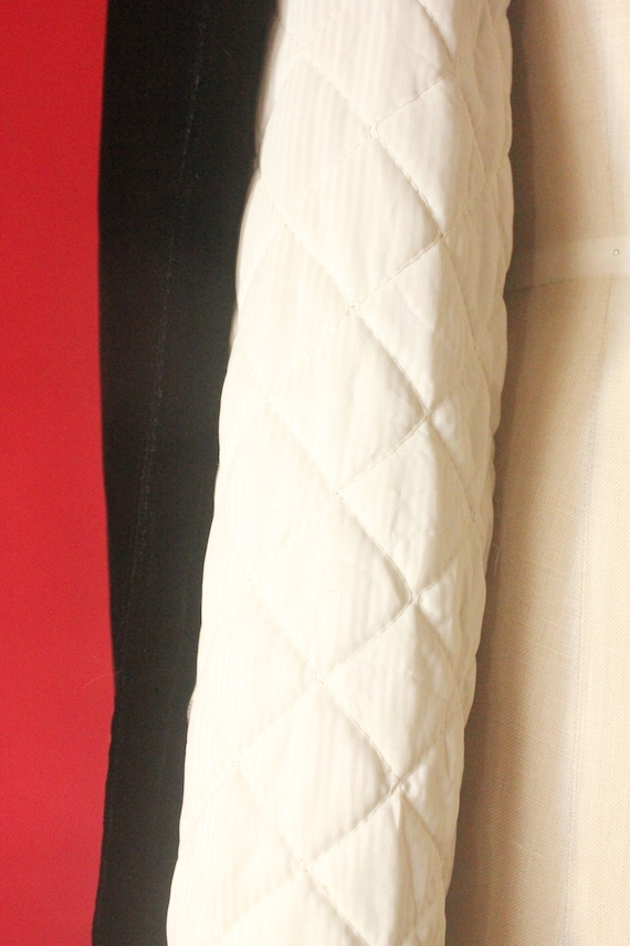 Vintage 30's Black Silk Velvet Opera Coat Evening… - image 8