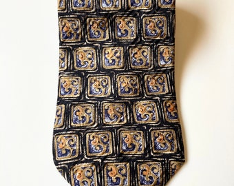 Vintage 90-tals Robert Talbott sidenslips i toppklass