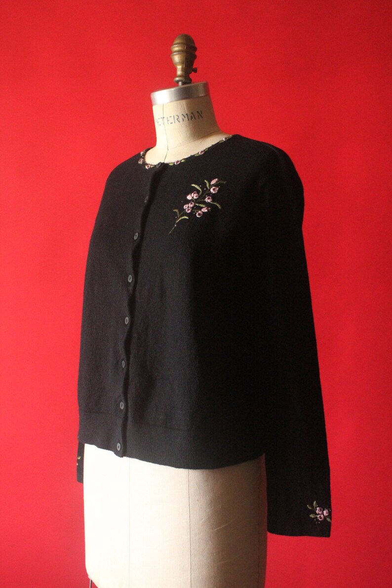 black rose sweater