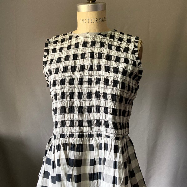 Grey Gingham - Etsy