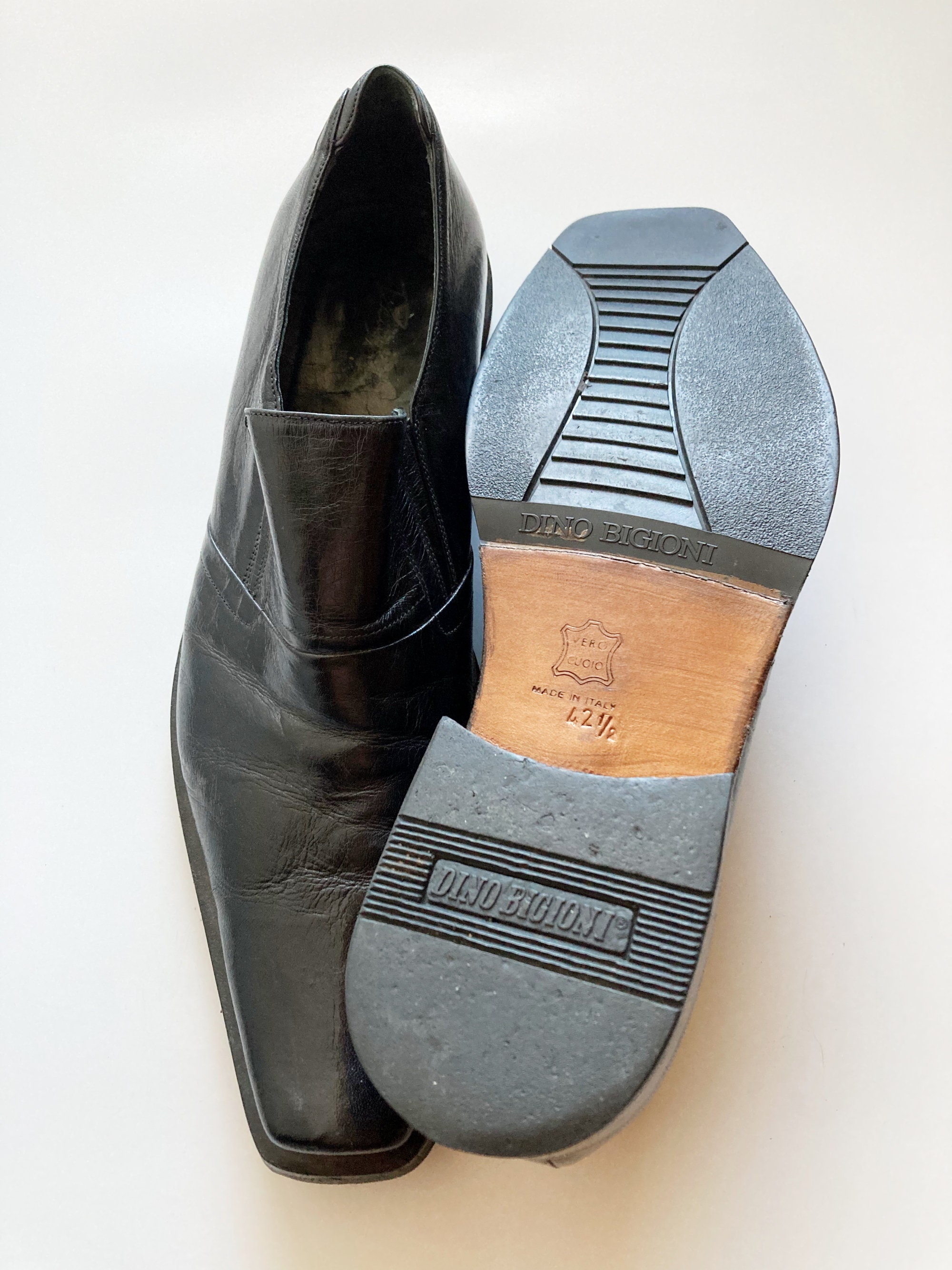 Dino Bigioni black leather shoes made in Italy $249.00 Dino Bigioni Men main image 2