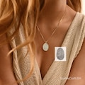 Personalised Fingerprint Necklace, Sympathy Gift, Fingerprint Pendant, Memorial Gifts for Mom, Engraved Jewellery for Her, Personalized Gift
