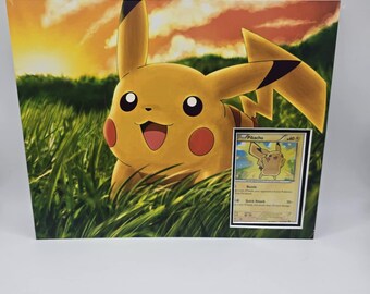 Cornice da parete per carte collezionabili Pokemon Pichu 8x10