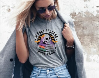 Maglietta Spooky Readers Club