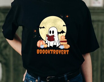 Maglietta di Halloween Booktrovert
