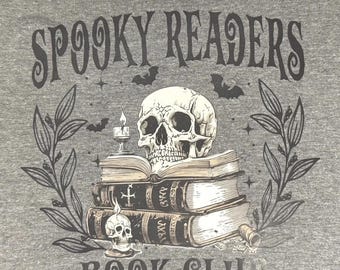 Maglietta del club del libro Spooky Readers