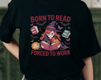 Maglietta di Halloween "Nati per leggere"