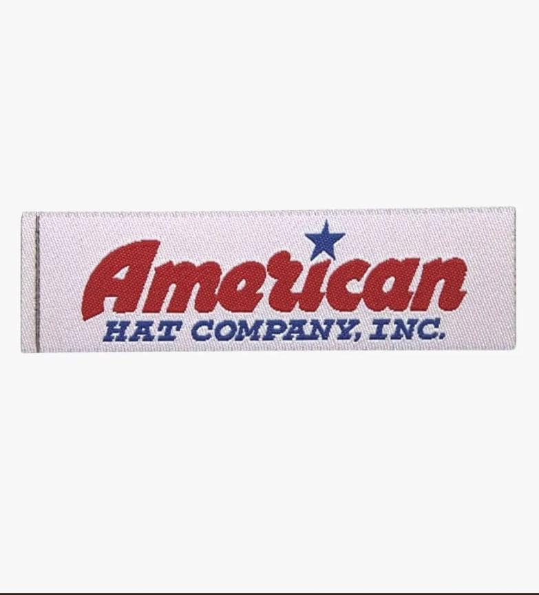 American Hat Company Inspired Embroidered Sew On Patch – Western Heritage Logo