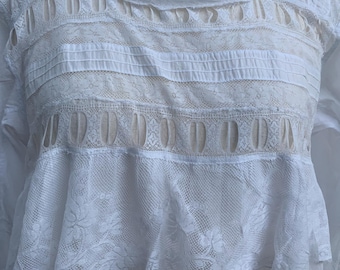 Edwardian Nightgown Cotton Lace