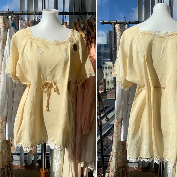 Edwardian Blouse - Antique Blouse - Edwardian Sil… - image 1