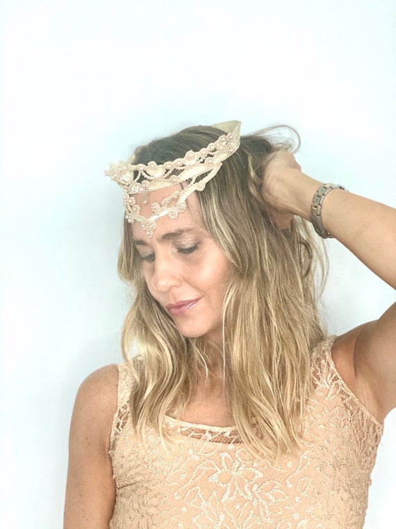 Vintage Wedding Head Piece - Vintage Wedding Tiara