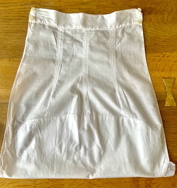 RARE Victorian Panties - Antique Cotton Panties - image 6