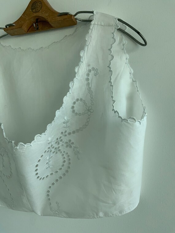 Cropped Edwardian Corset Cover - Cropped Edwardia… - image 8