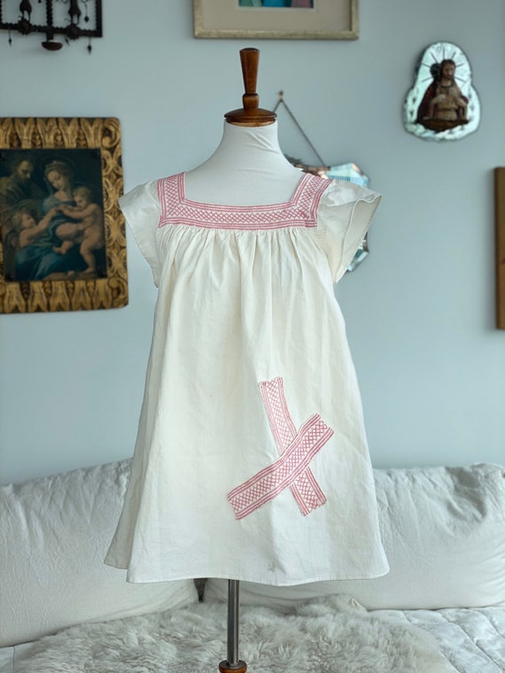 1900 Nightgown Redesigned - Cotton Nightgown - Vin