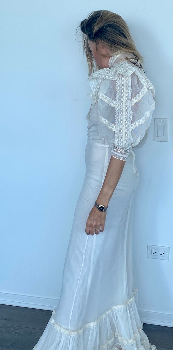 Edwardian Wedding Dress - Edwardian Dress - Vinta… - image 8