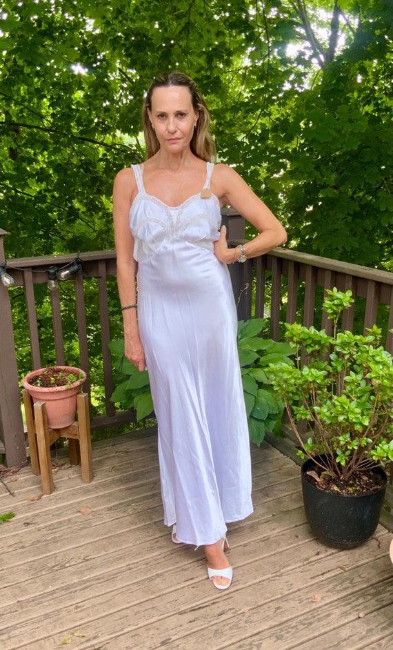 Vintage 1940s slip white - Gem