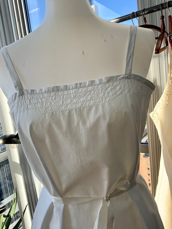 Victorian Teddy- Cotton - M - L ? - Antique Cotto… - image 10