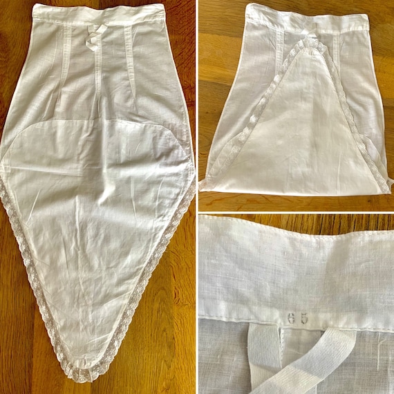 RARE Victorian Panties - Antique Cotton Panties - image 1