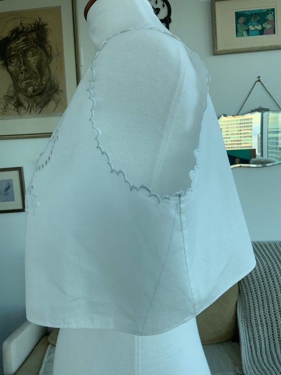 Cropped Edwardian Corset Cover - Cropped Edwardia… - image 5