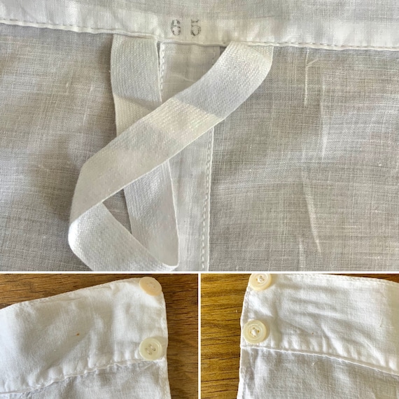 Antique Bloomers - Victorian Cotton Bloomers Whit… - image 8