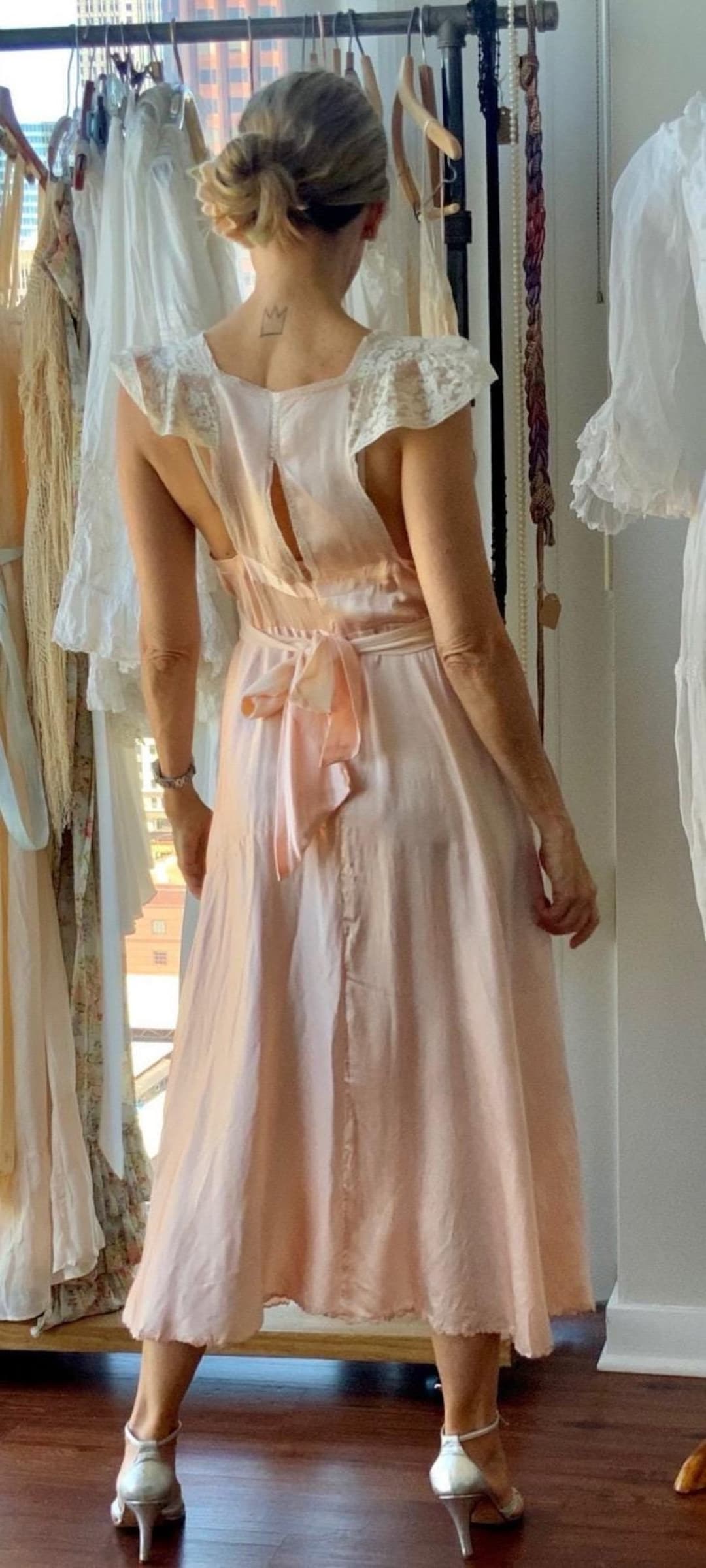 silver bead dress Leely Women Sparkly Beaded Maxi Prom with Slit Mermaid bestsellers-resort Andrea Midi Dress - size:20