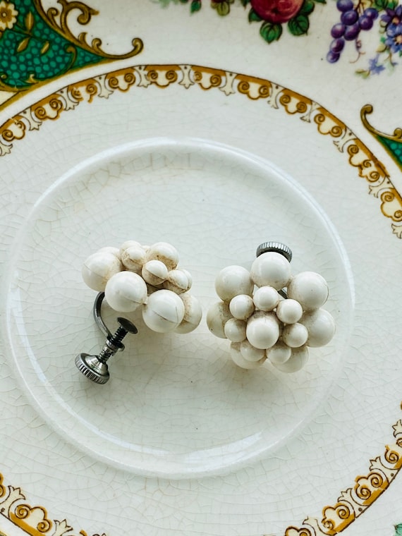50s earrings - Vintage Earrings - Vintage Wedding