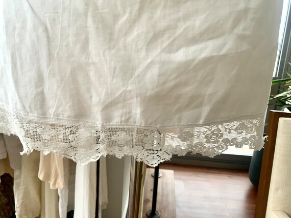 Edwardian Camisole - Edwardian Cotton Top Embroid… - image 9