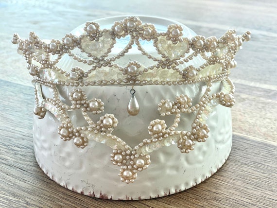 Vintage Wedding Head Piece - Vintage Wedding Tiara