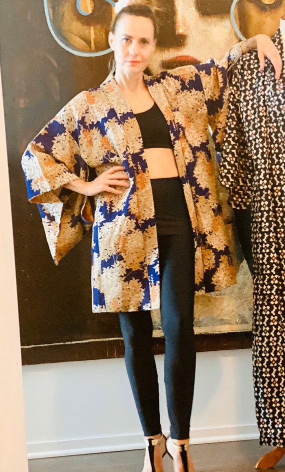 60s Kimono - Vintage Kimono - Short Kimono - 1960s